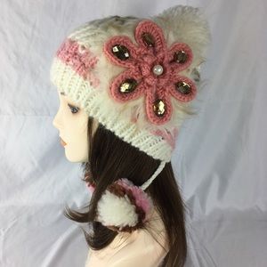 Kawaii Japanese Cable Knit Neapolitan Beanie Hat
